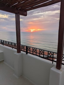 Sunrise view from our balcony absolutely stunning!
