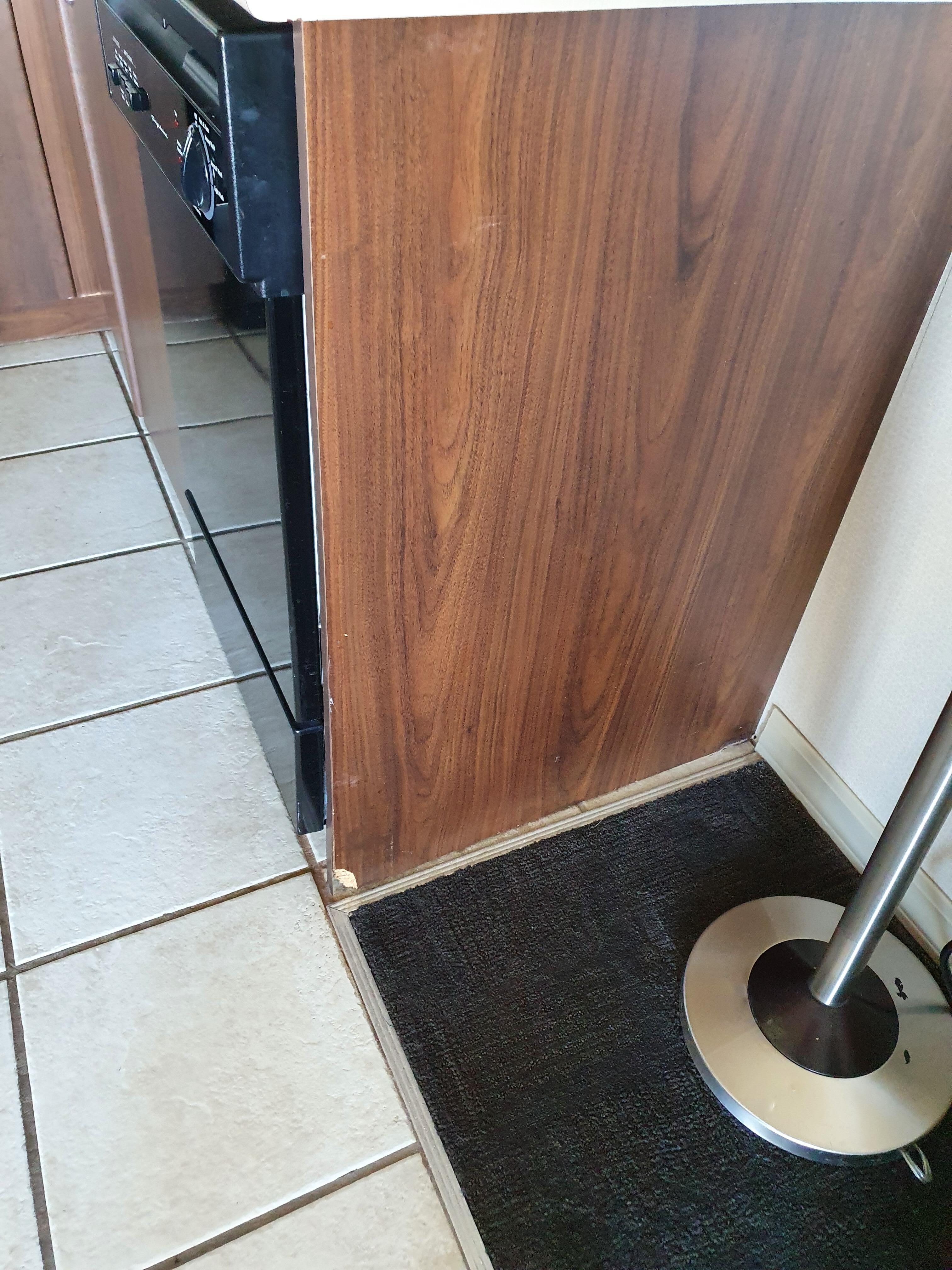 Chipped surround and non working lamp
