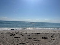 Beach right across from the hotel.