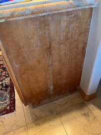 fixture in master bathroom