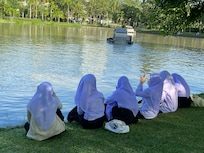 På dagstur til en av Bangkoks alt for få grønne parker