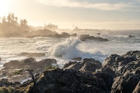Morning sunrise photo from the Wild Pacific trail just next to the hotel