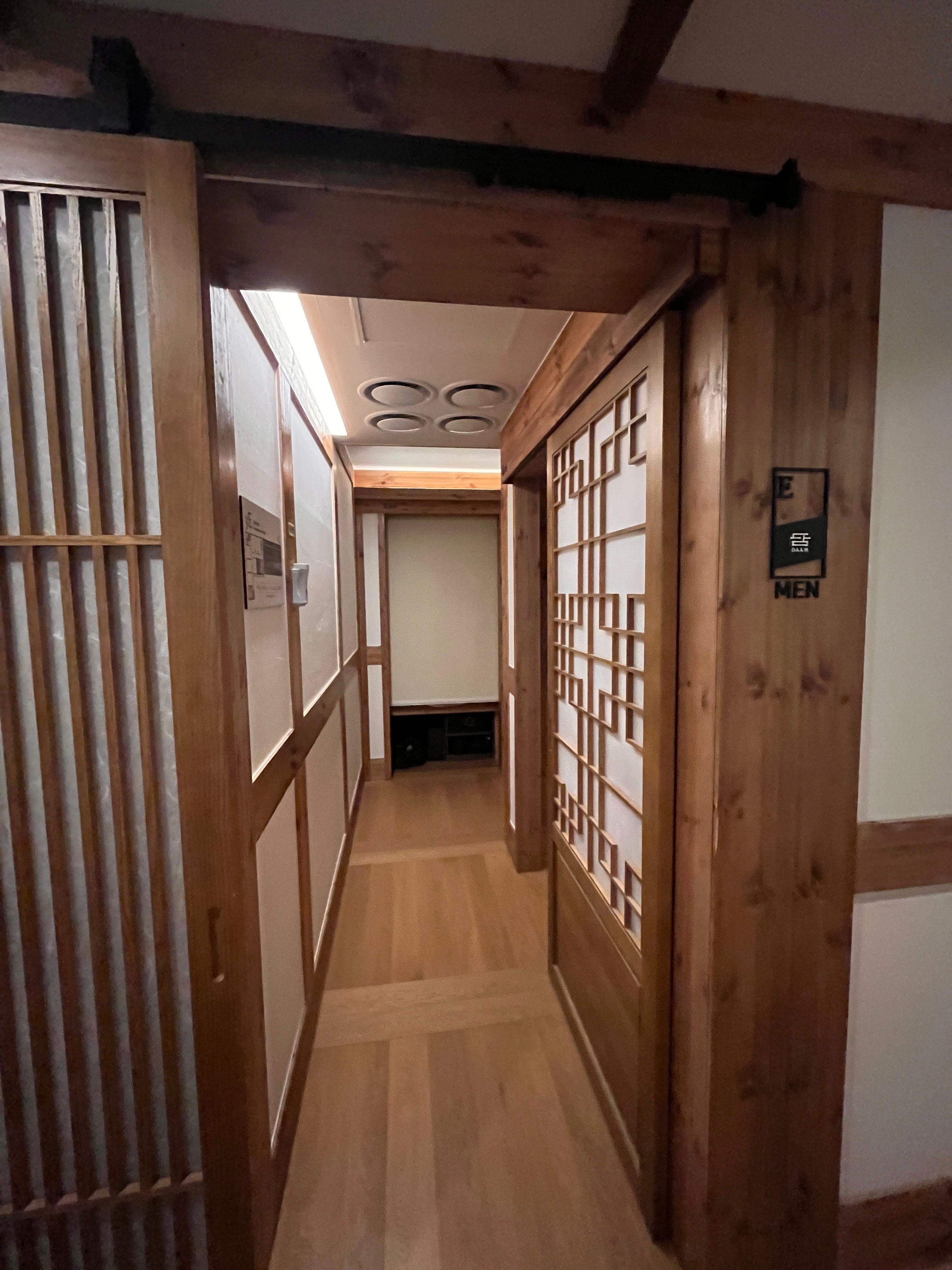 Men’s dorm.