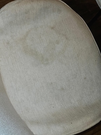 Cloth dining room chair 1