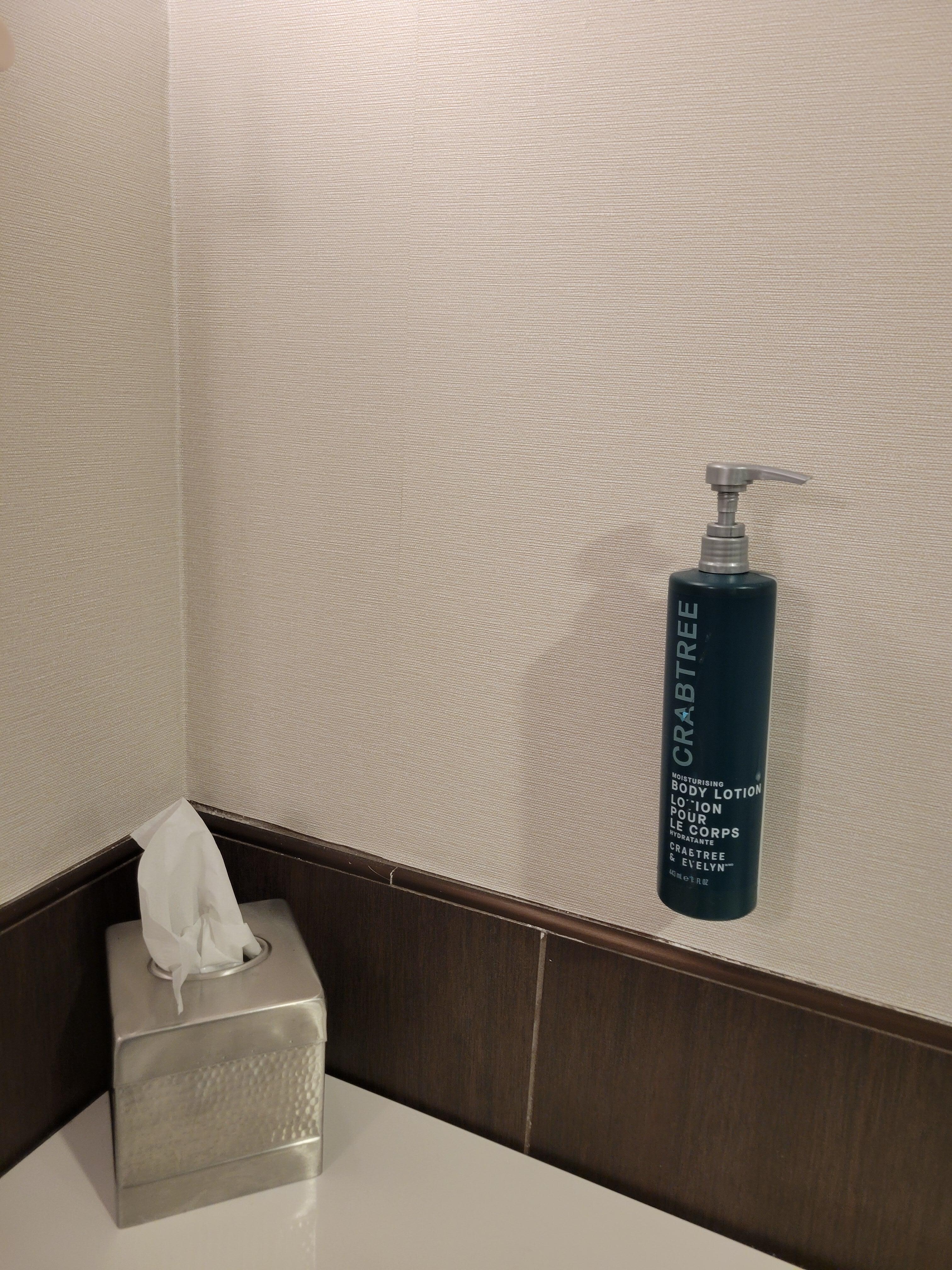 2nd Lotion bottle by the sink