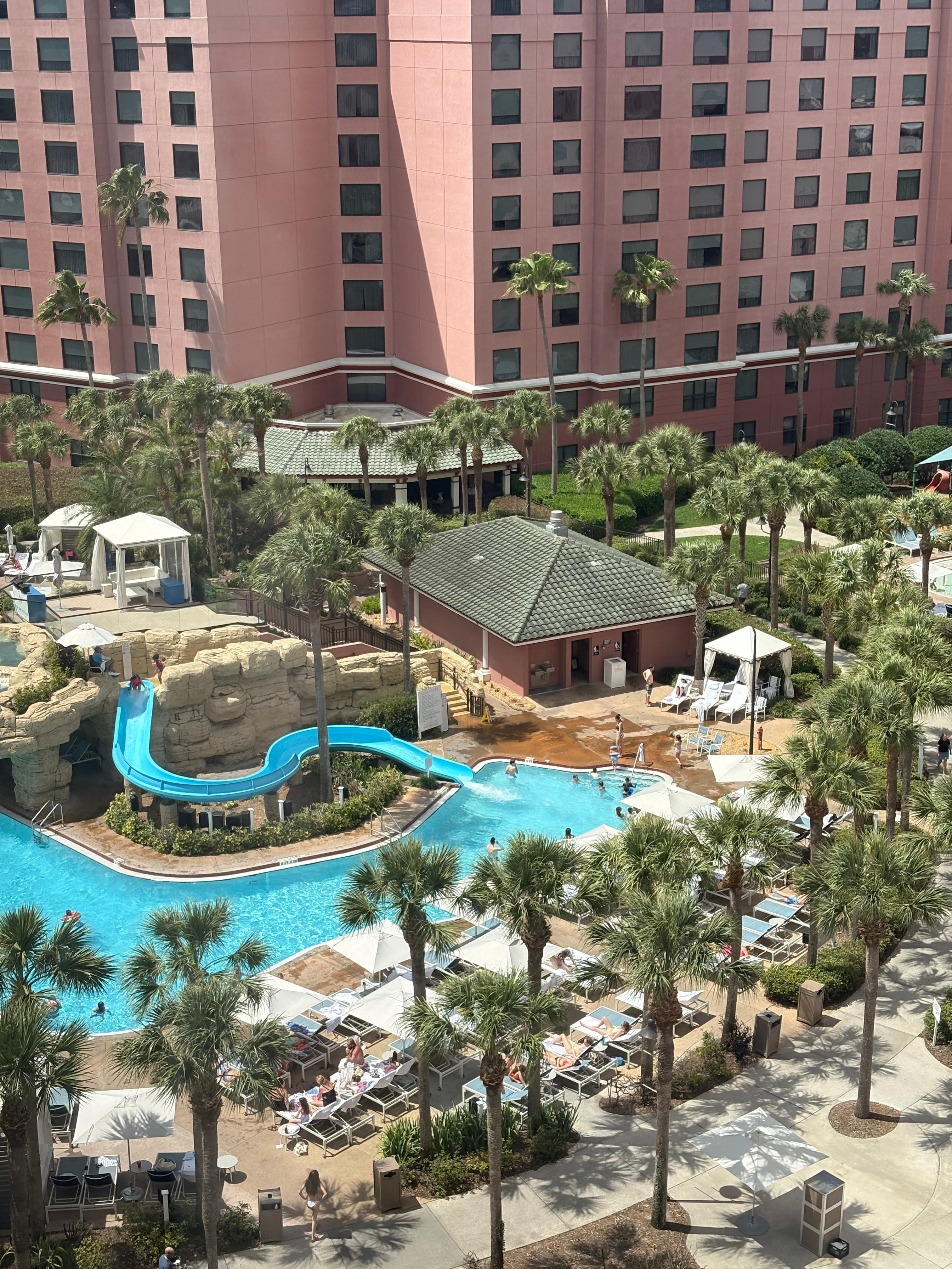 Pool view from 10th floor Tower 3