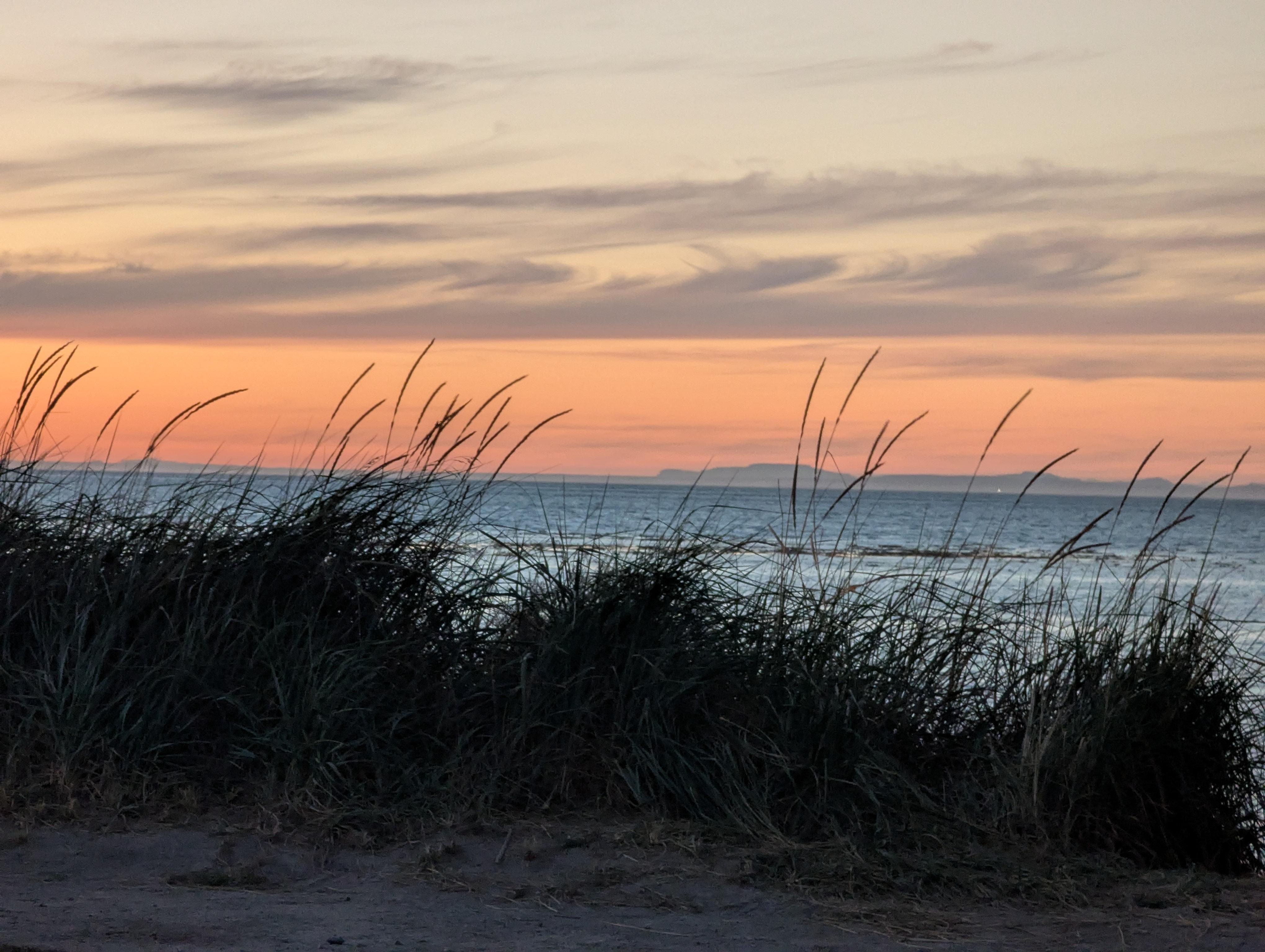 Sunset at Sea Glass beach