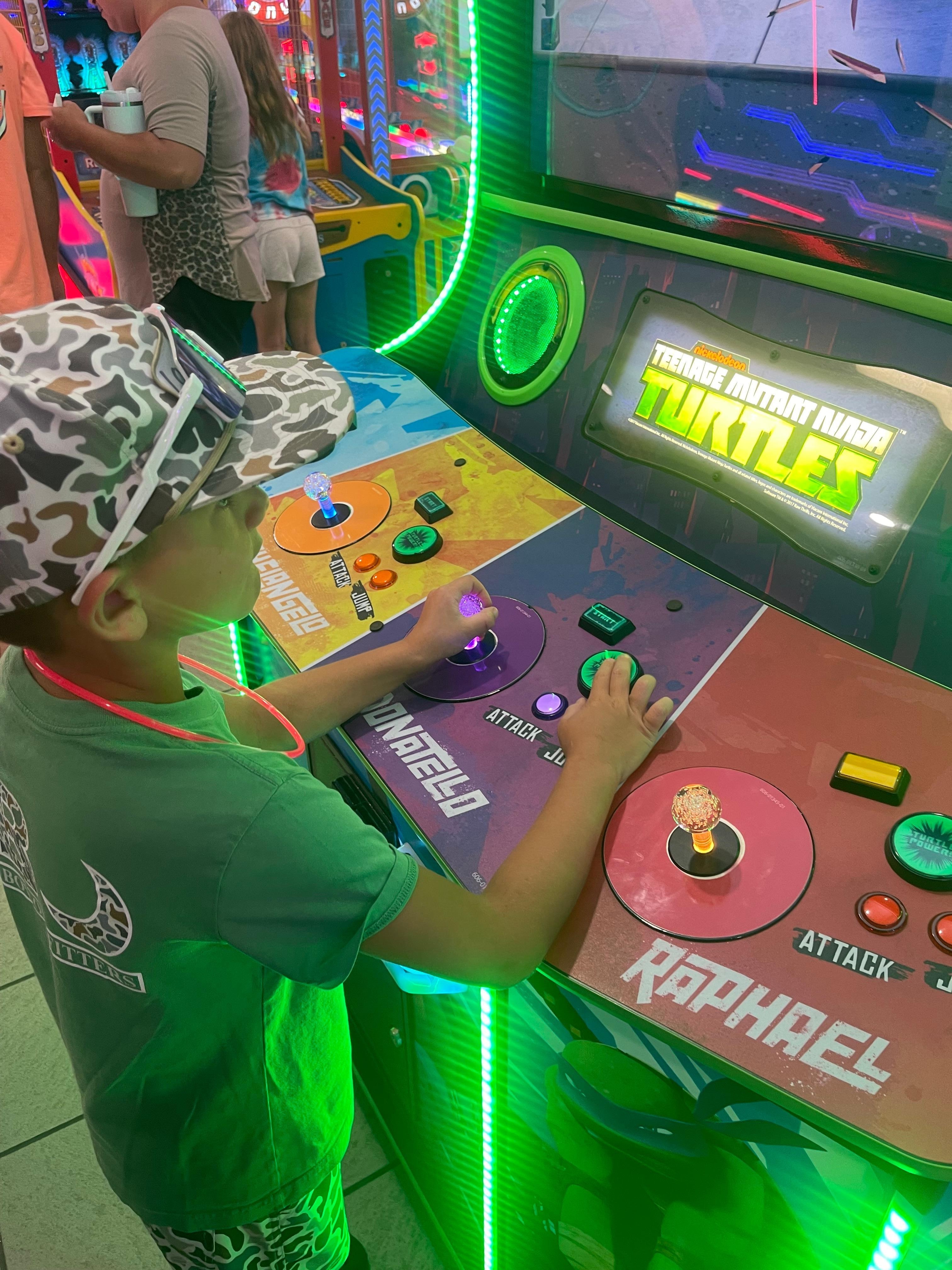 Arcade is always fun for the little ones!