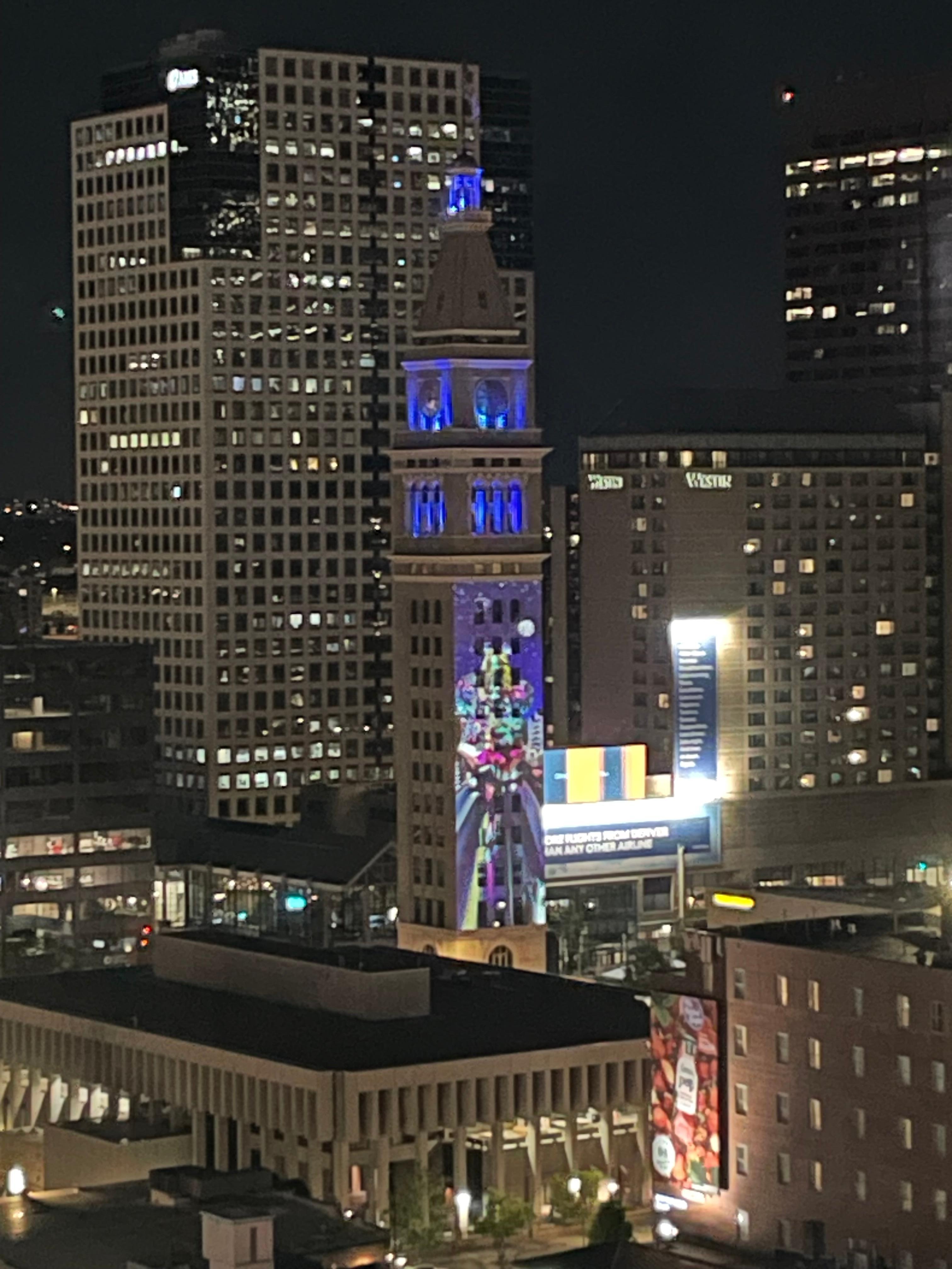 Fabulous view from our room window.