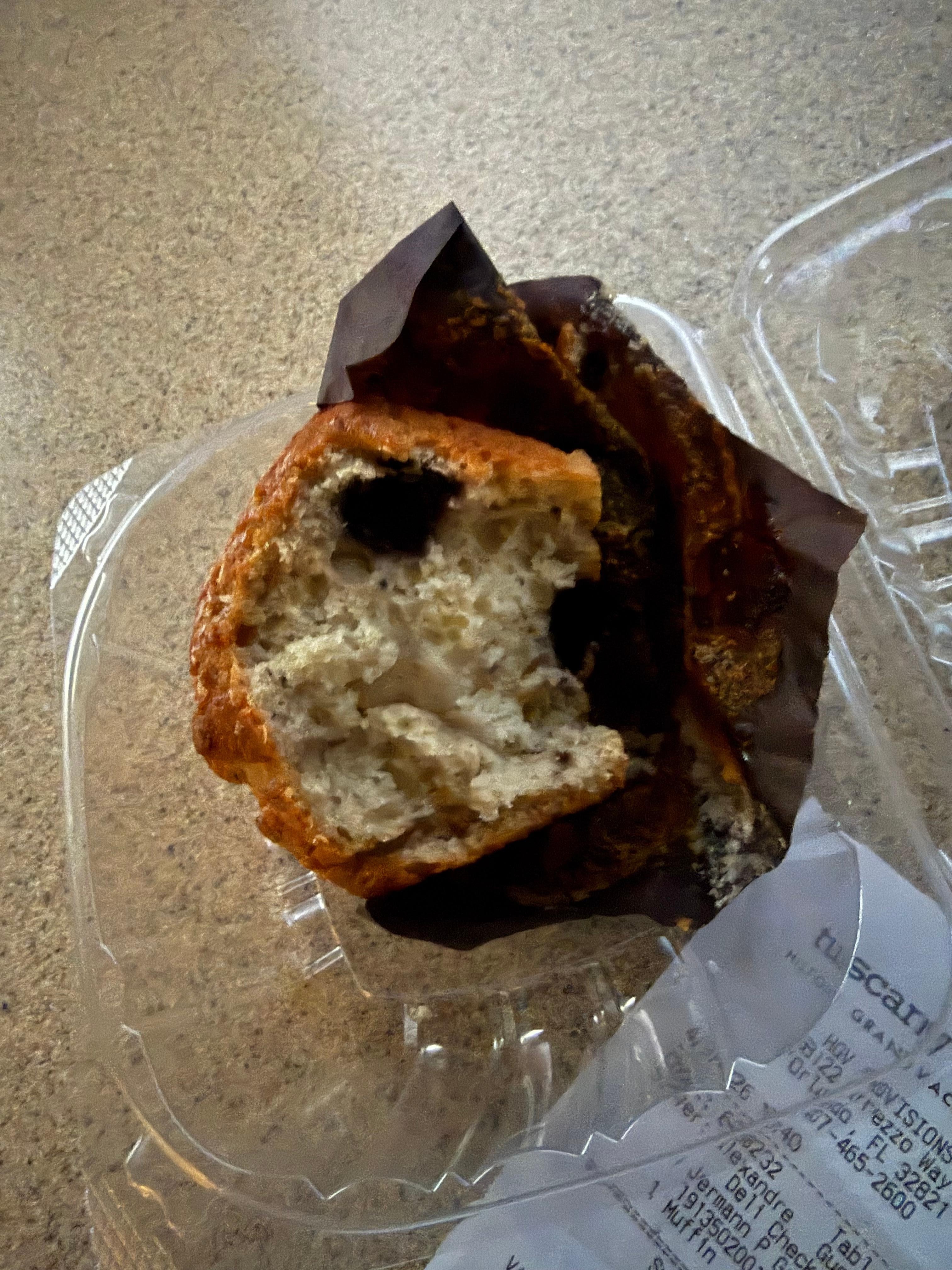 Dry dry dry muffin that cost 5.50