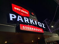 The steakhouse we went to for New Year’s. Close to the hotel.