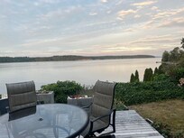 View of the bay from the deck