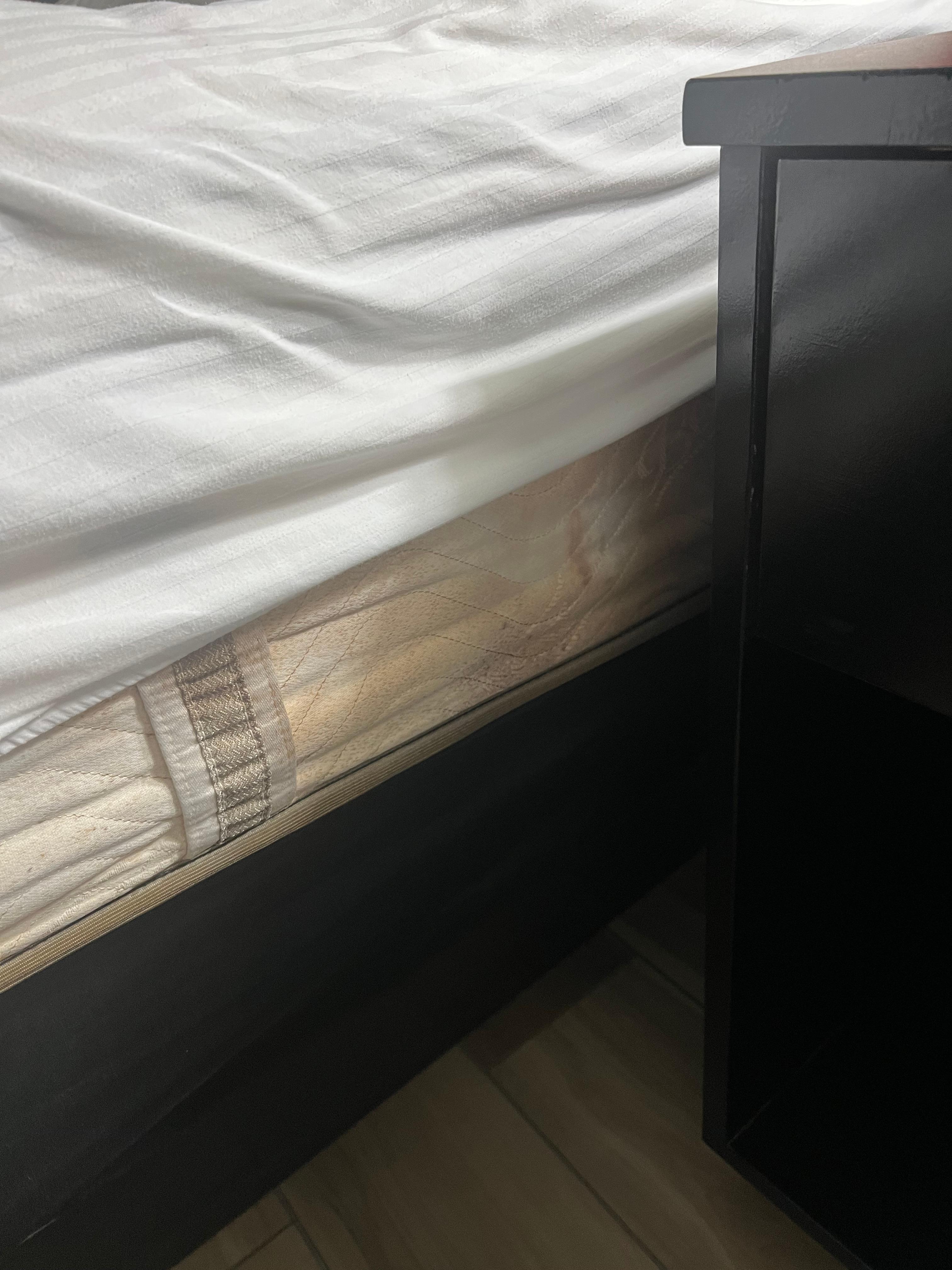 Stains on mattress