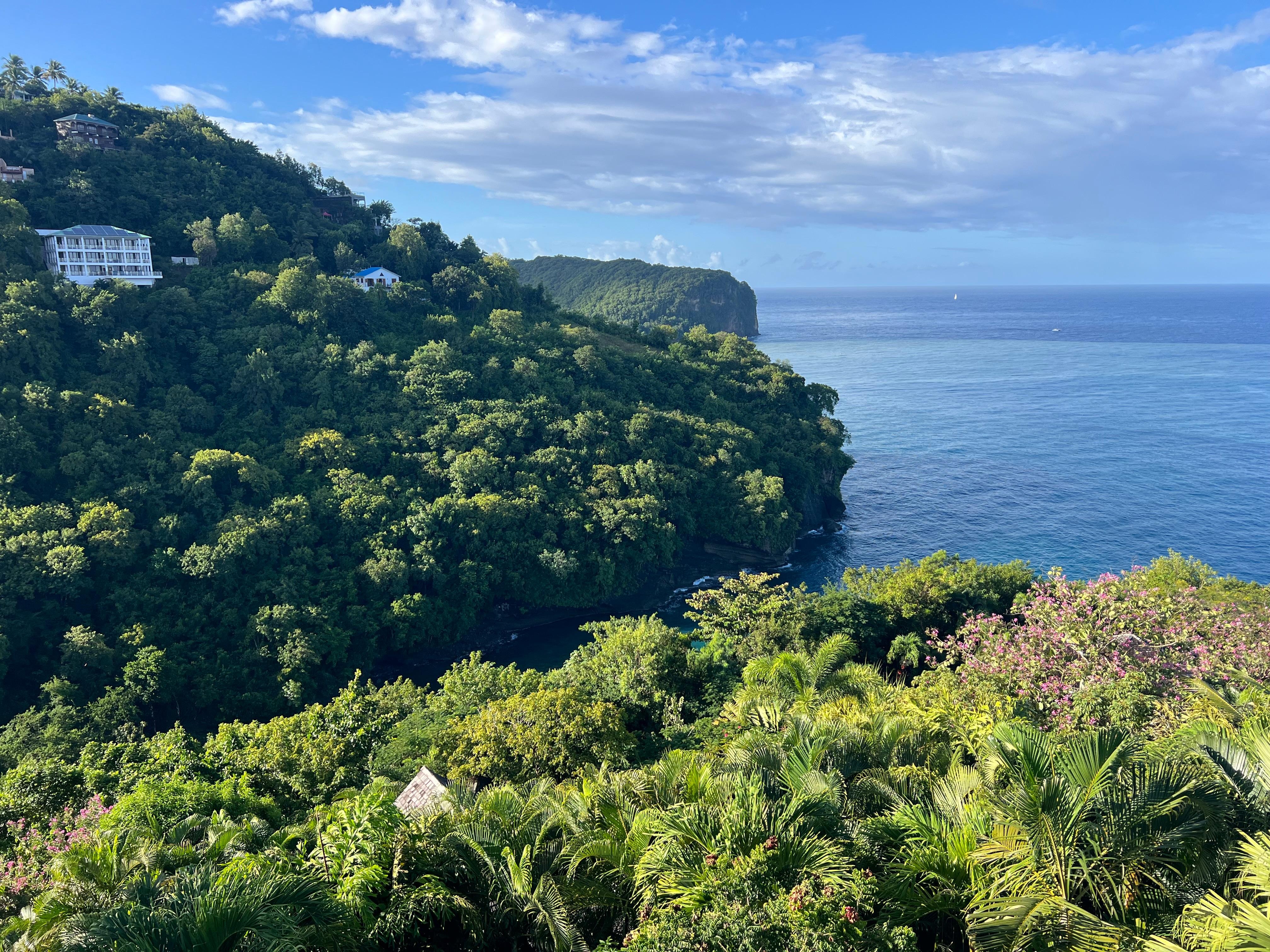 View from the main deck
