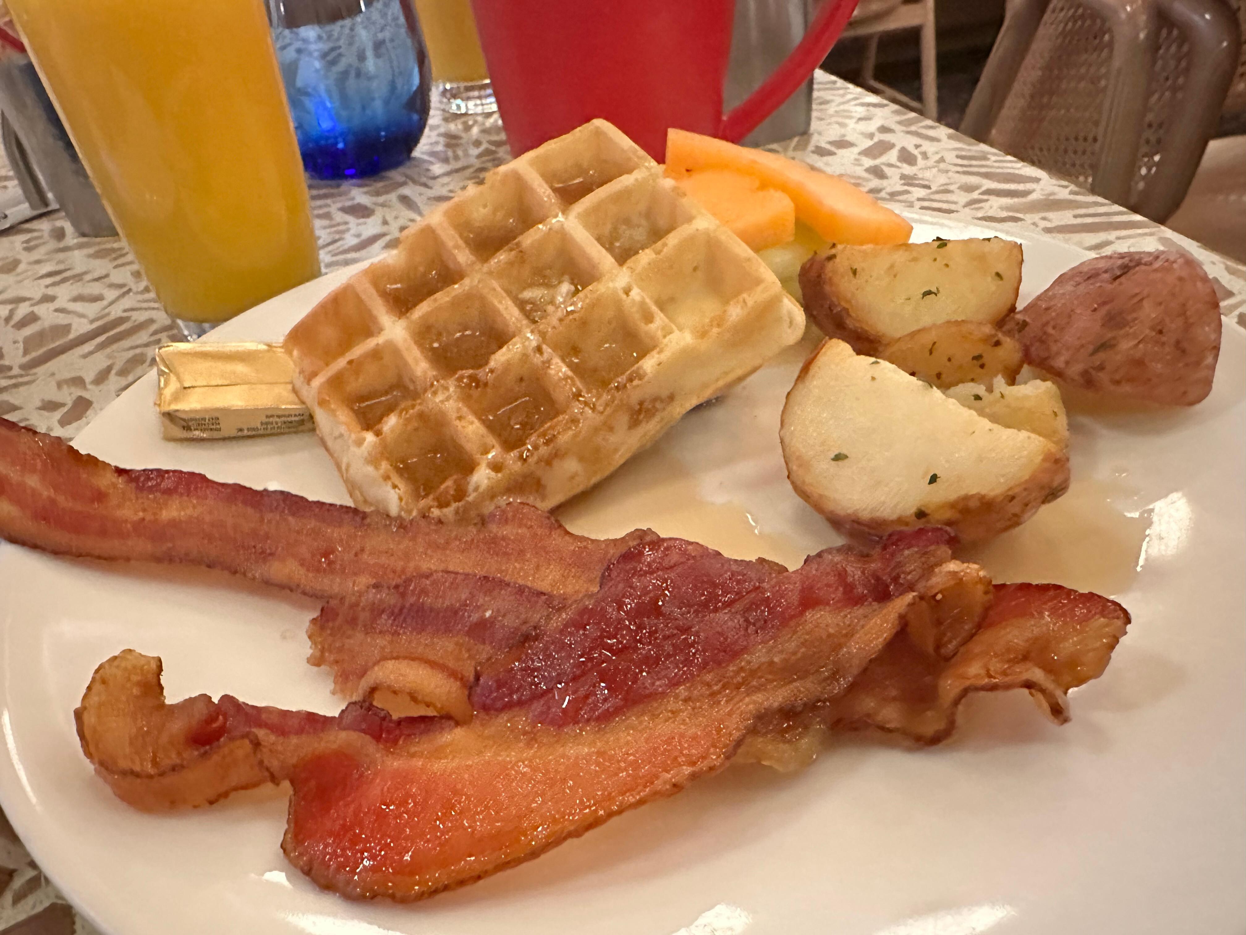 All you can eat breakfast buffet!