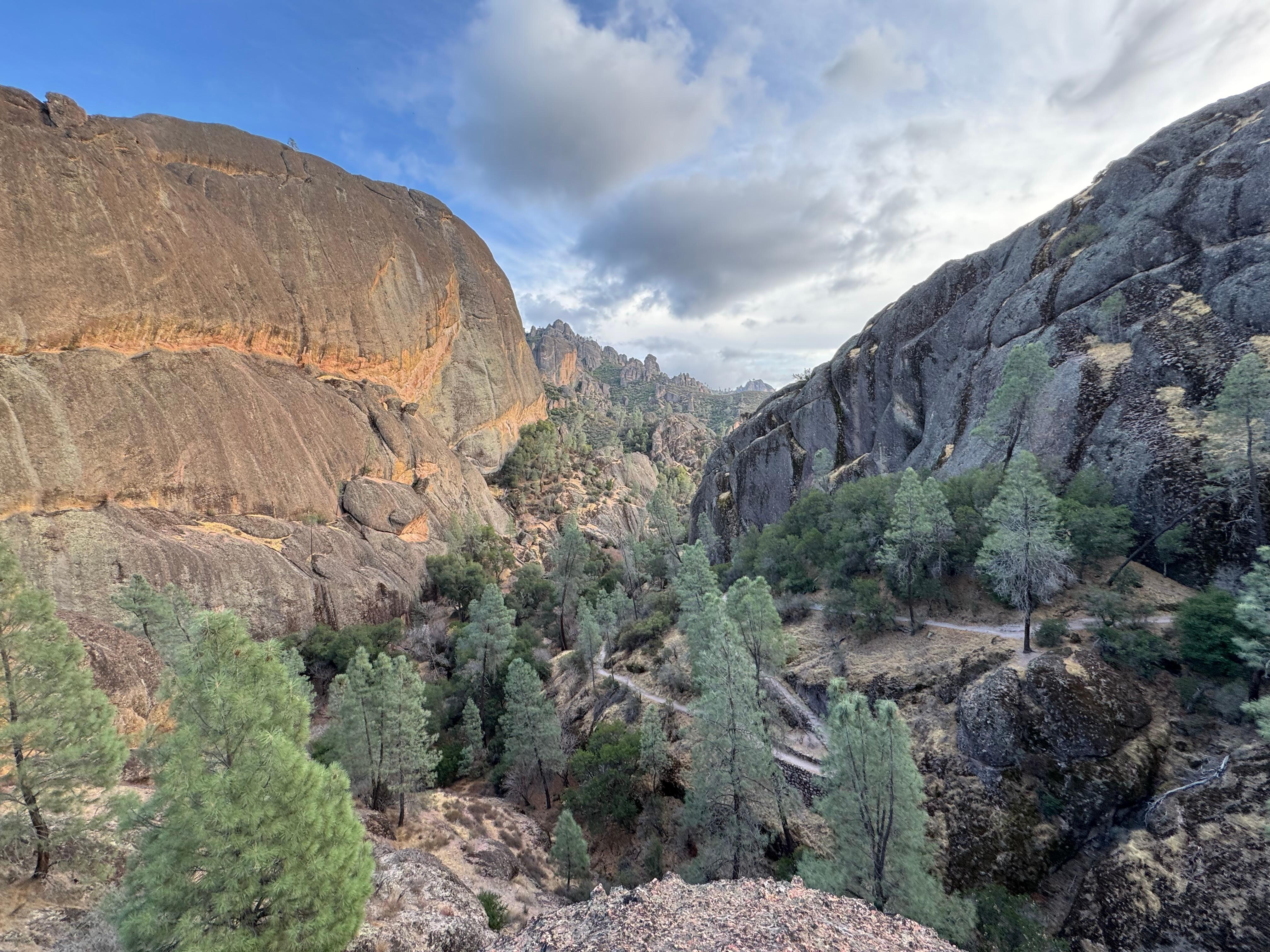nearby Pinnacles National Park