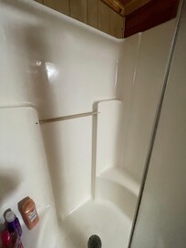 Inside shower