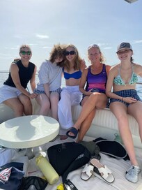 On the boat