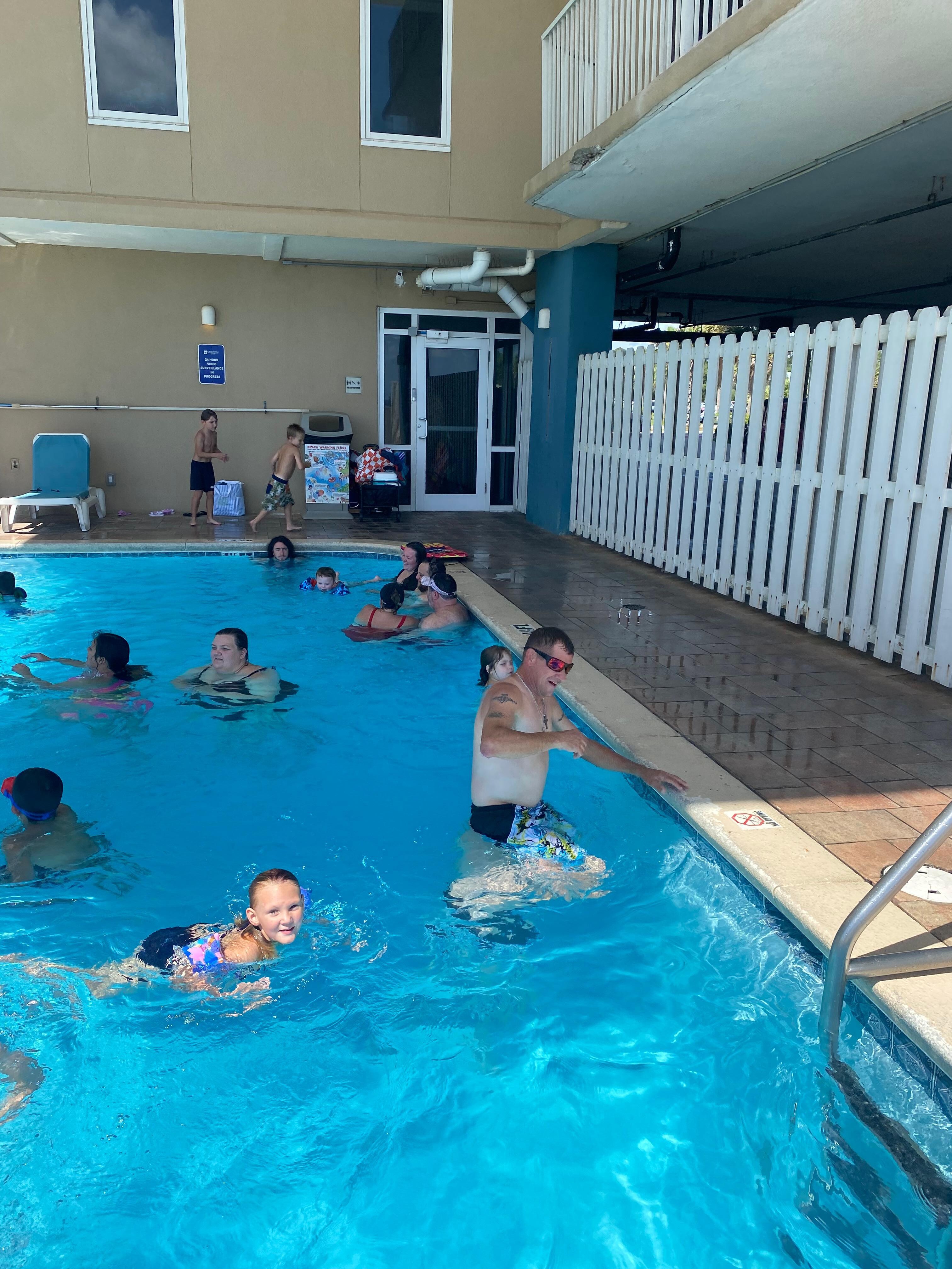 Pool area