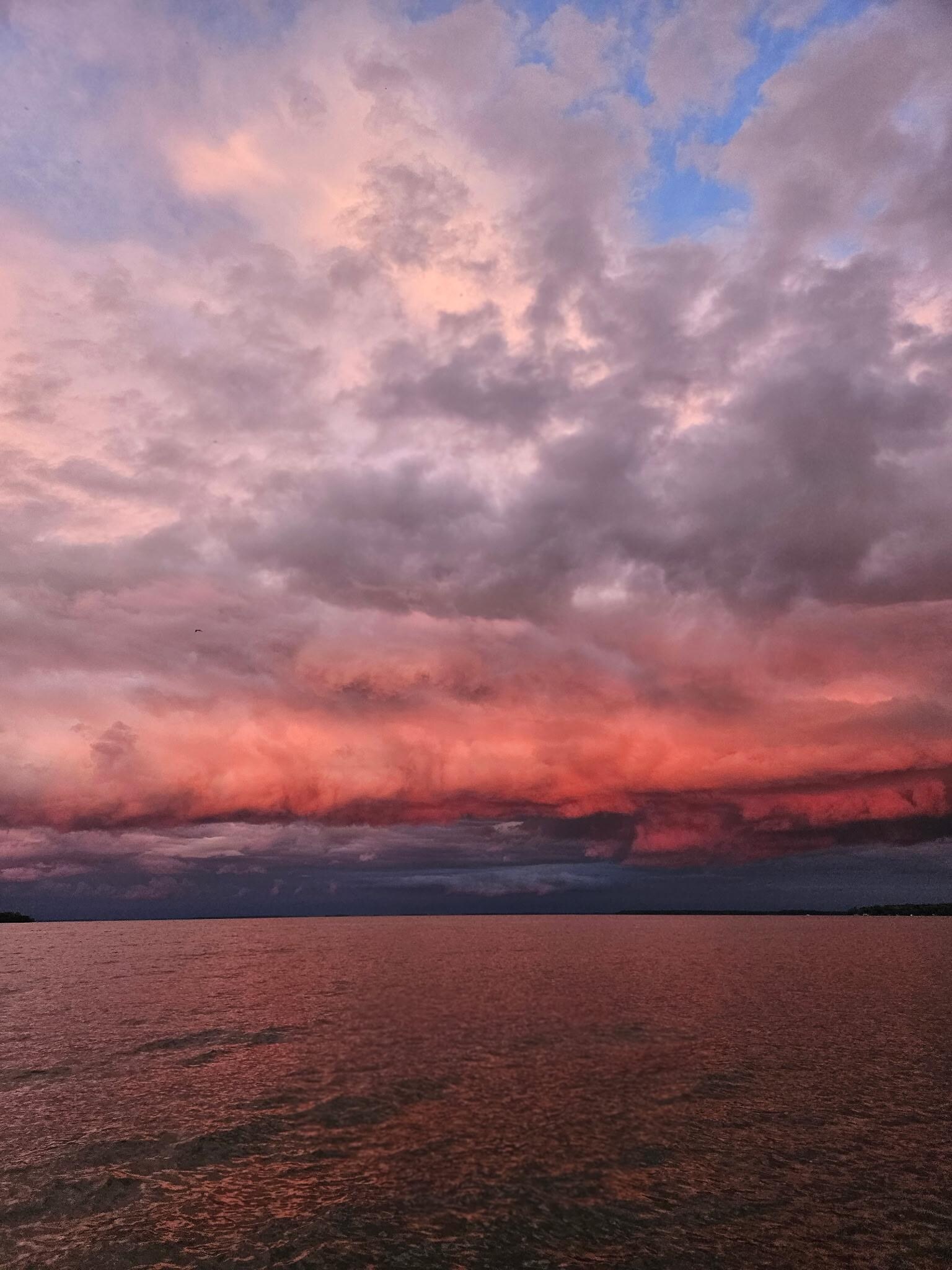 Sunset from the dock