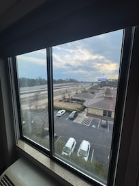 view from a 6th floor window!