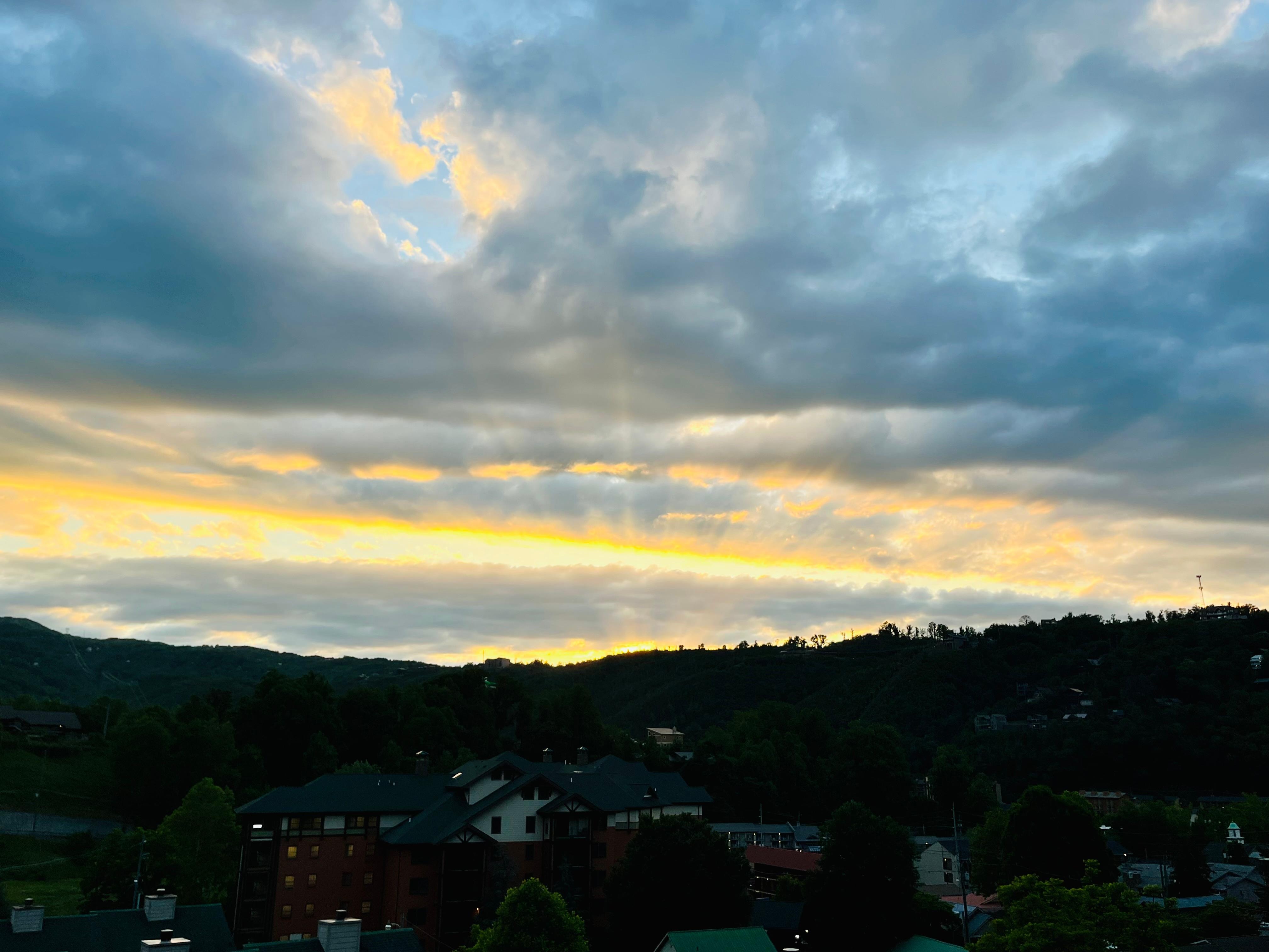 View from balcony