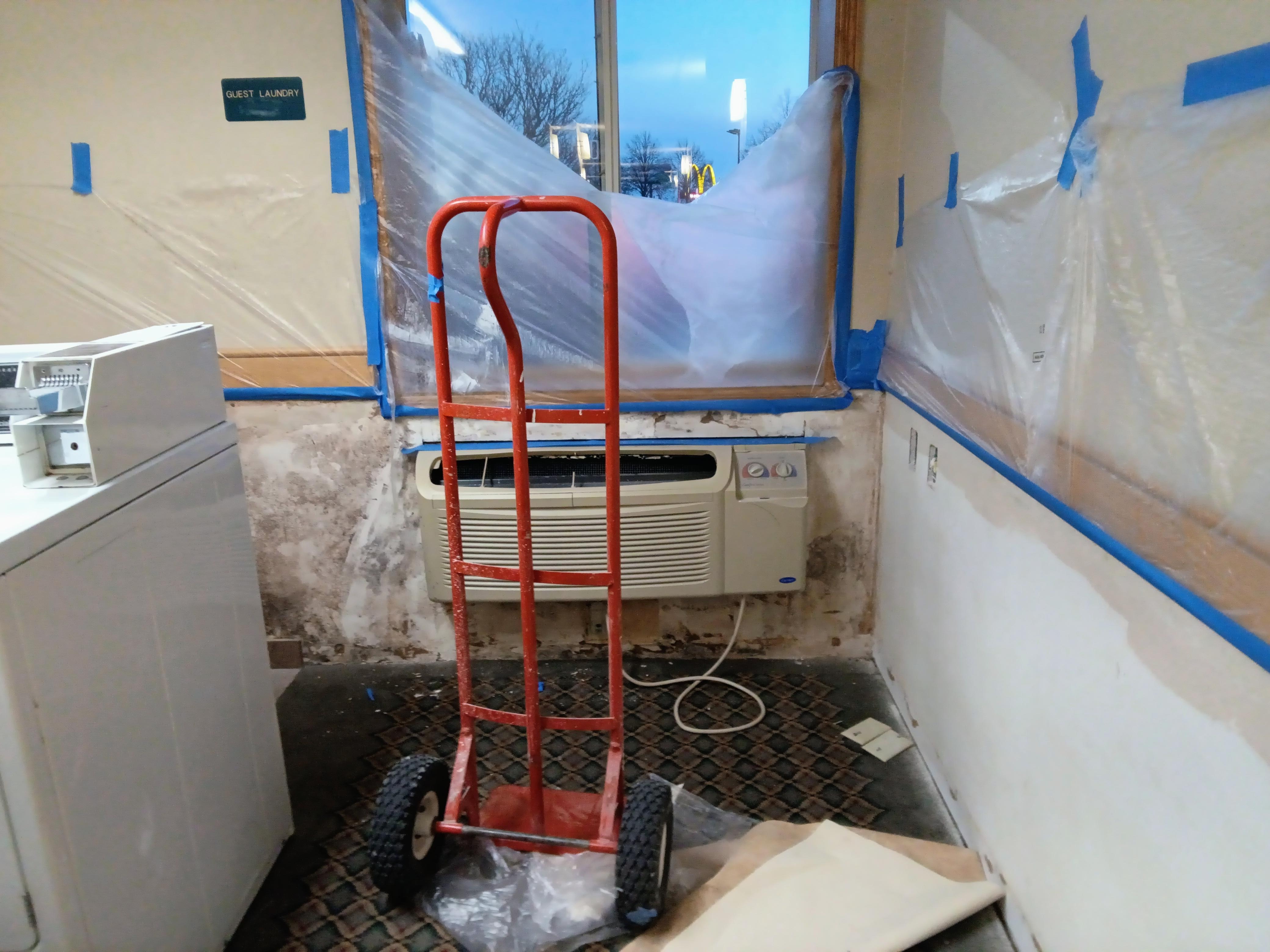 More mold and condition area worked on left for the night 