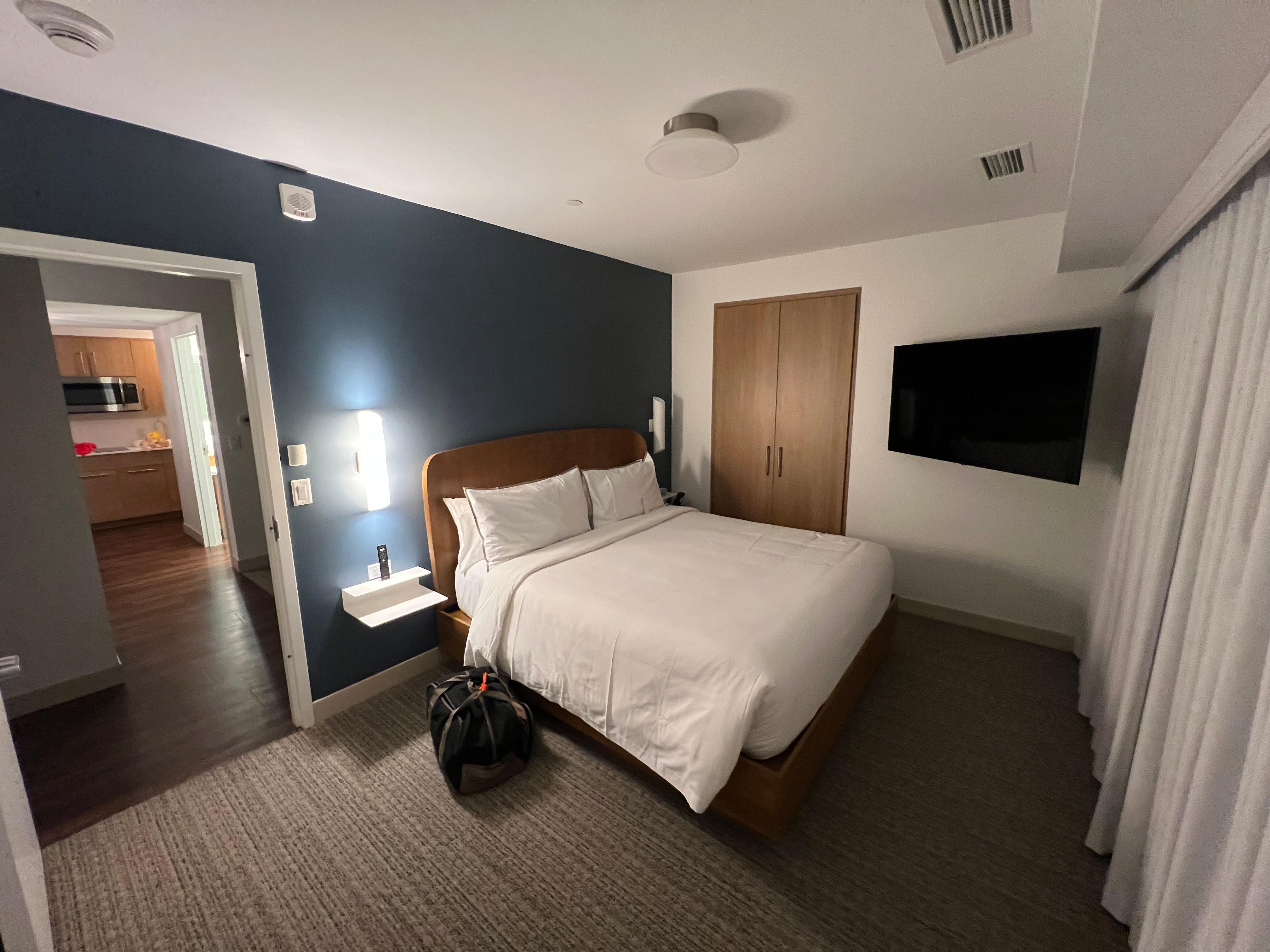 Bedroom in king suite