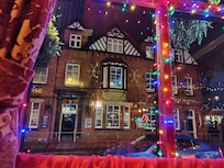 From pub across road