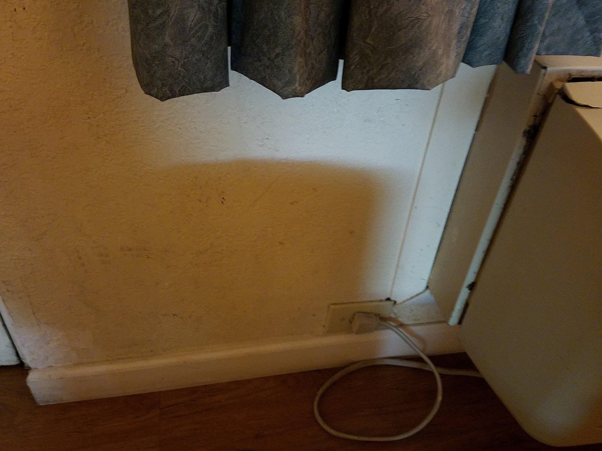 Dirty wall