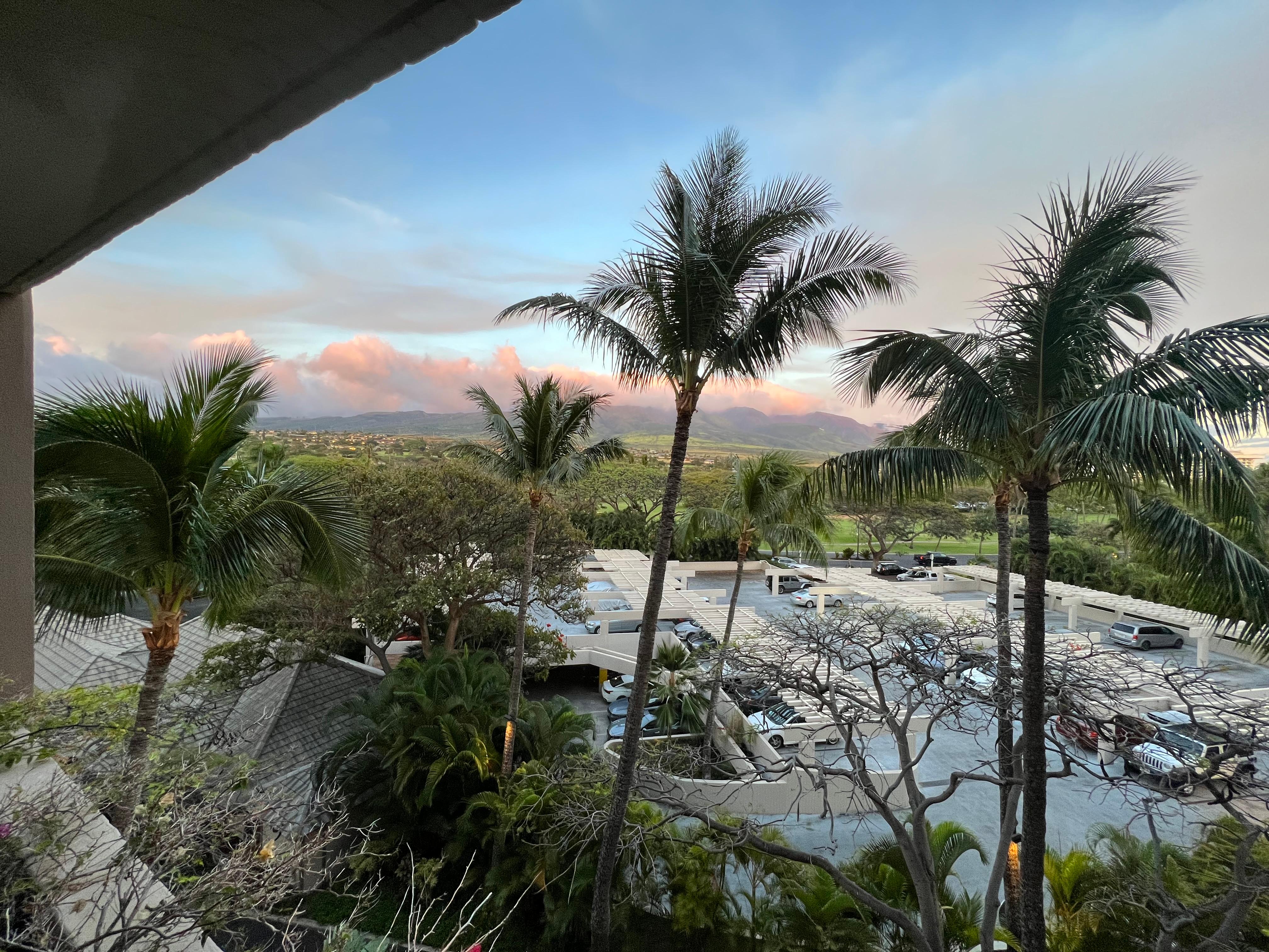 out a condo window