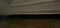 Huge stains on the bedsheets