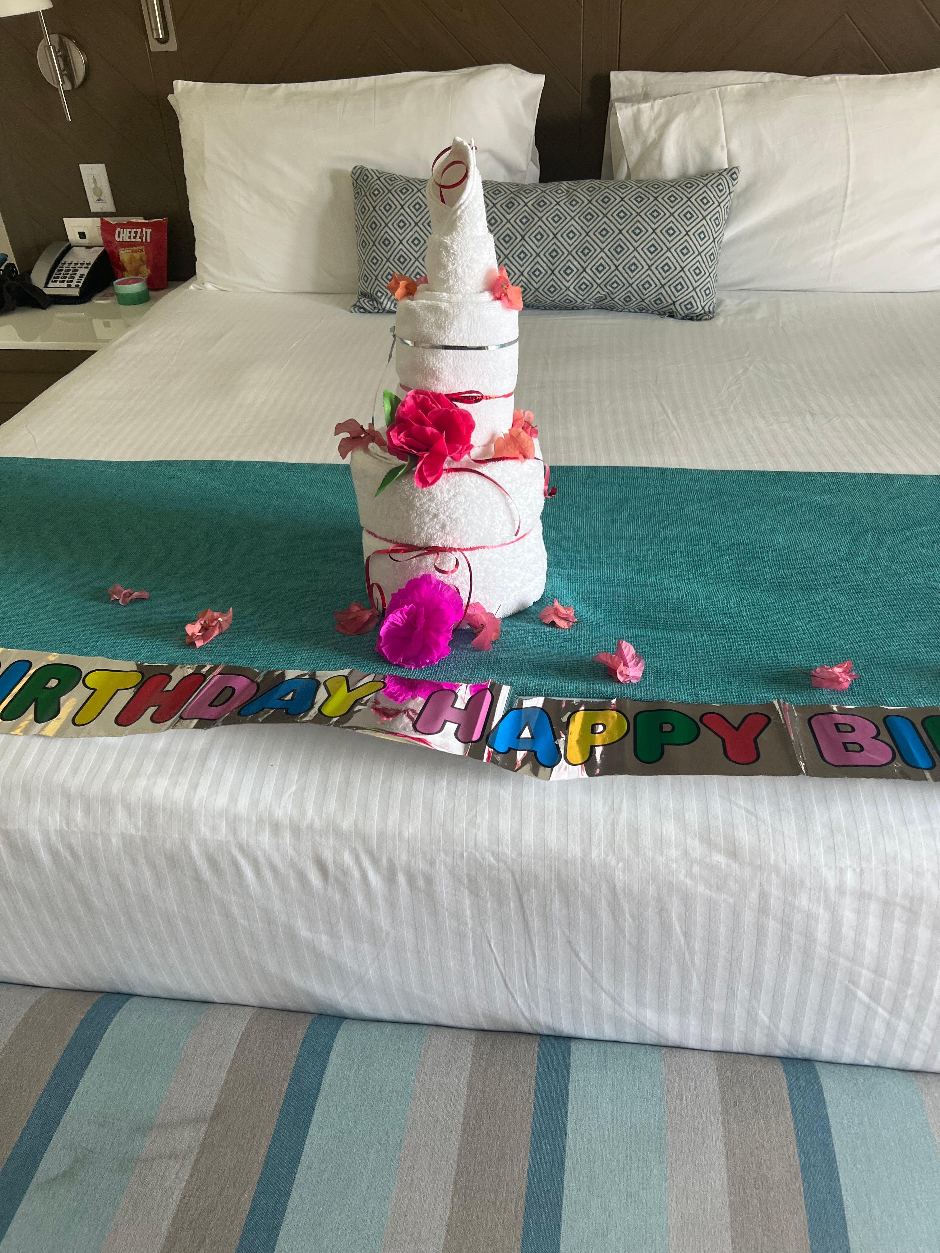 Nice surprise from staff