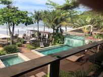 Room view from balcony