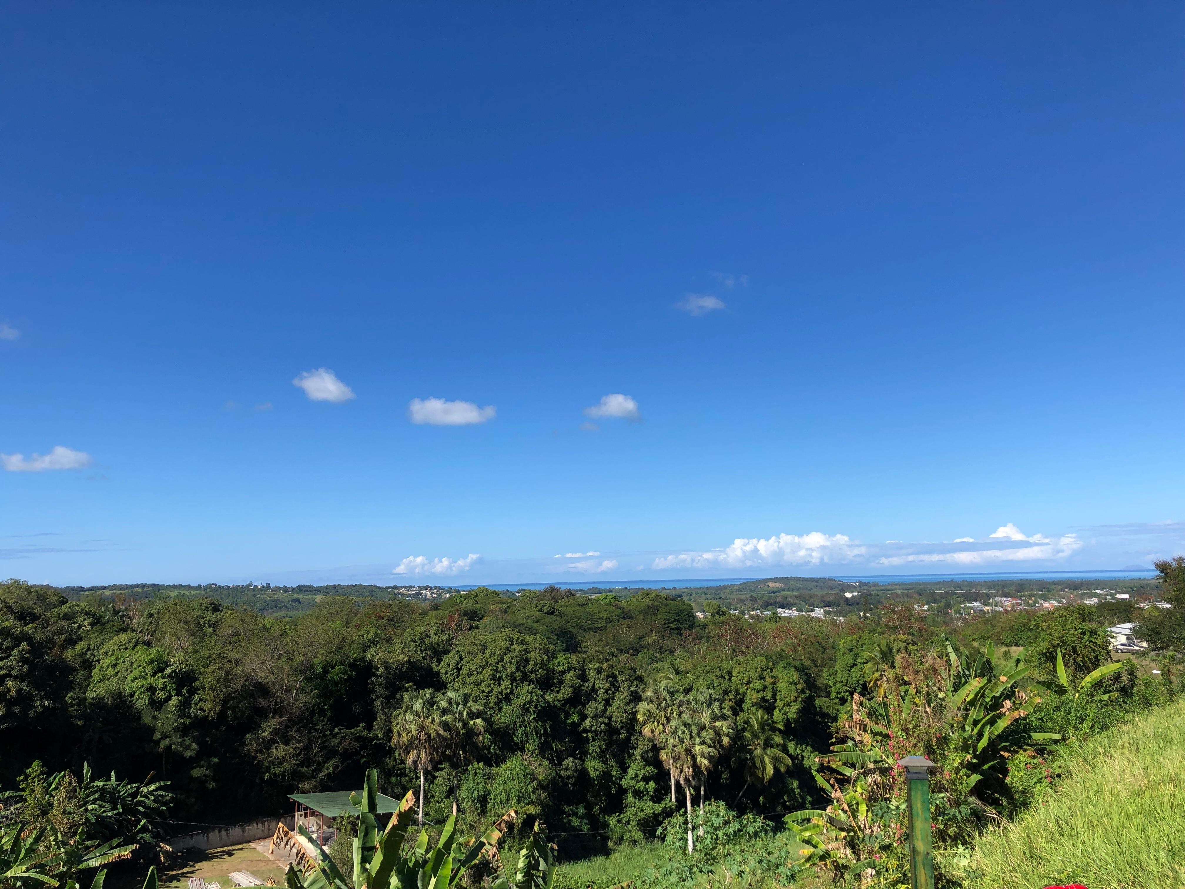 Stunning view from the balcony.