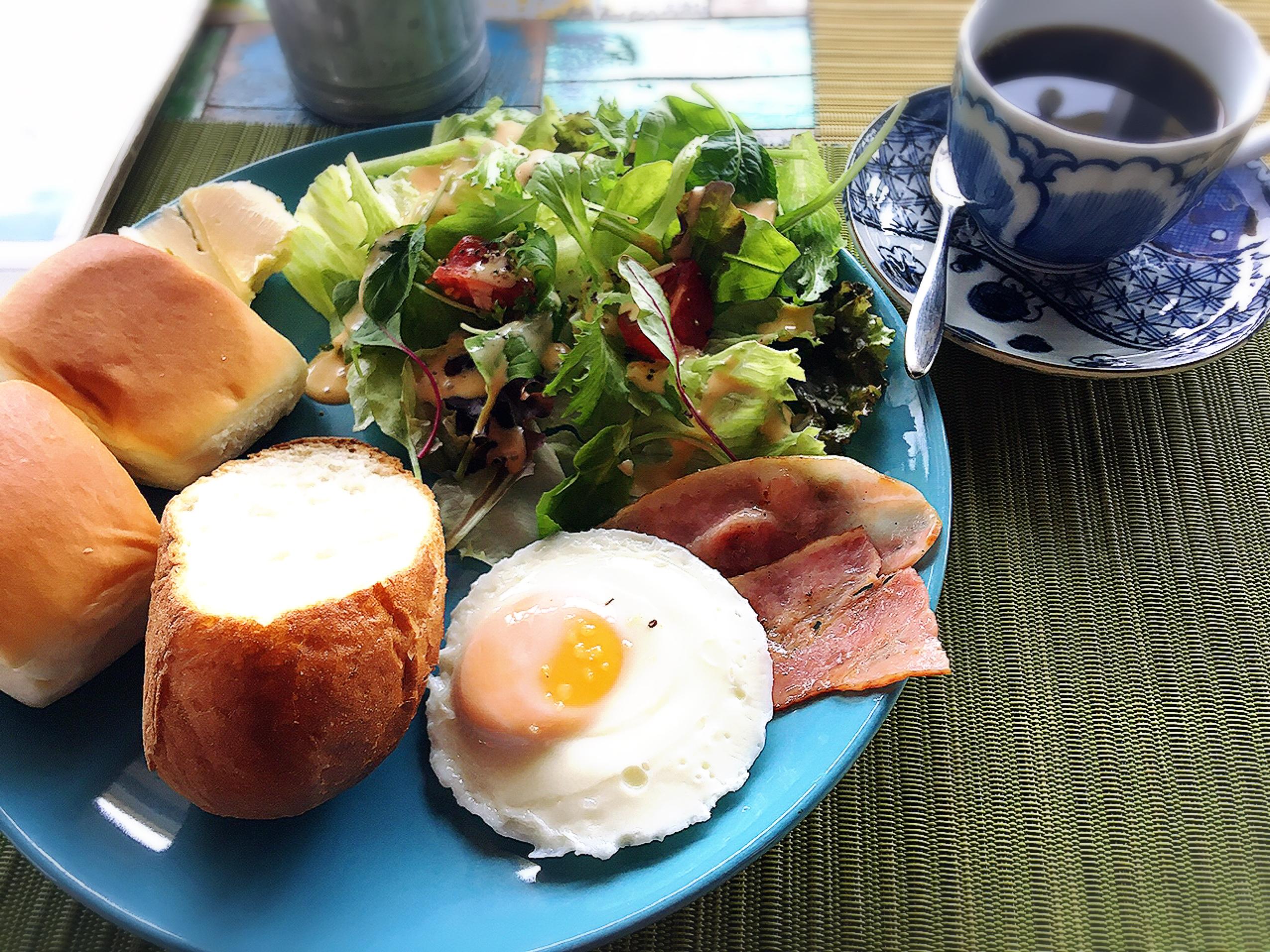 朝食が美味しいです。