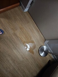 Water leaking from fridge