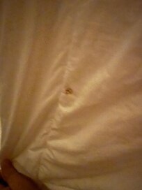Dirty spots on comforter