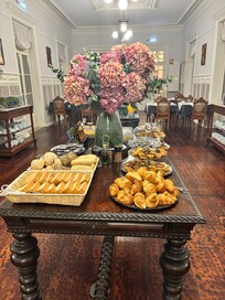 Une partie du petit déjeuner le matin