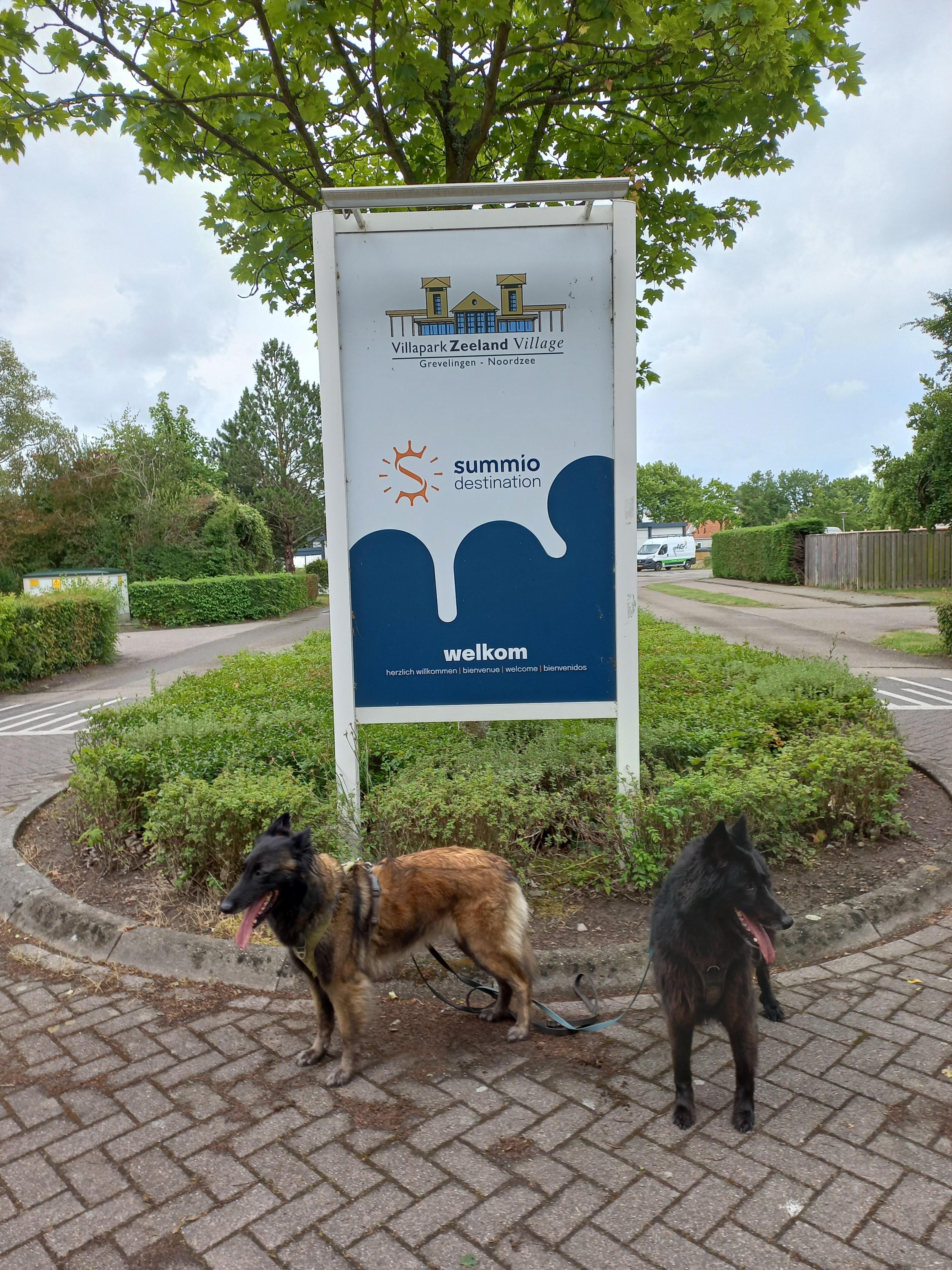 entrée du parc Zeeland 