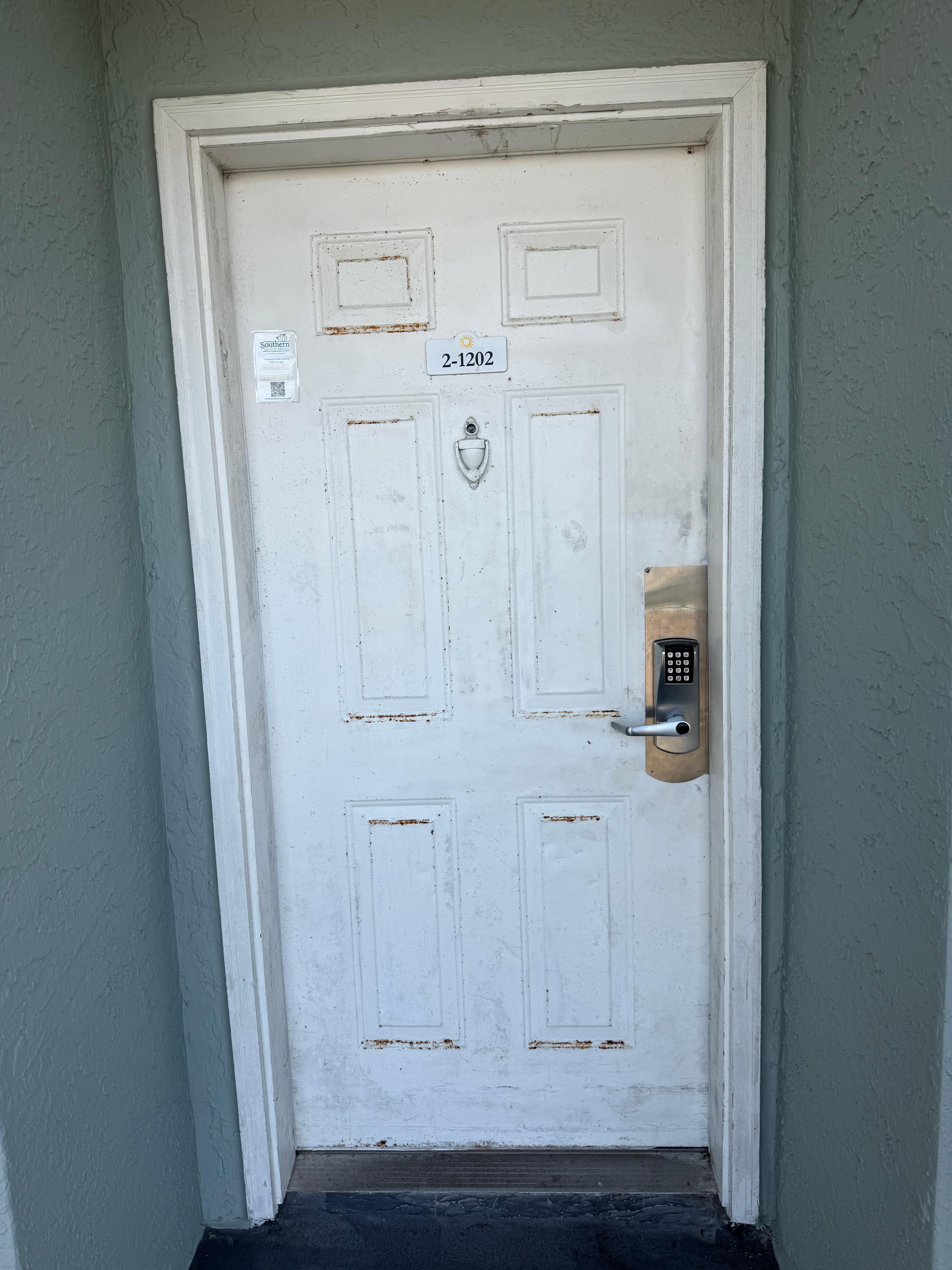 Entrance door