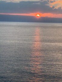 View of sunset from their Penthouse