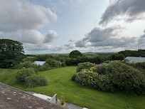 The view from the balcony