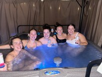 Hot tub fun!