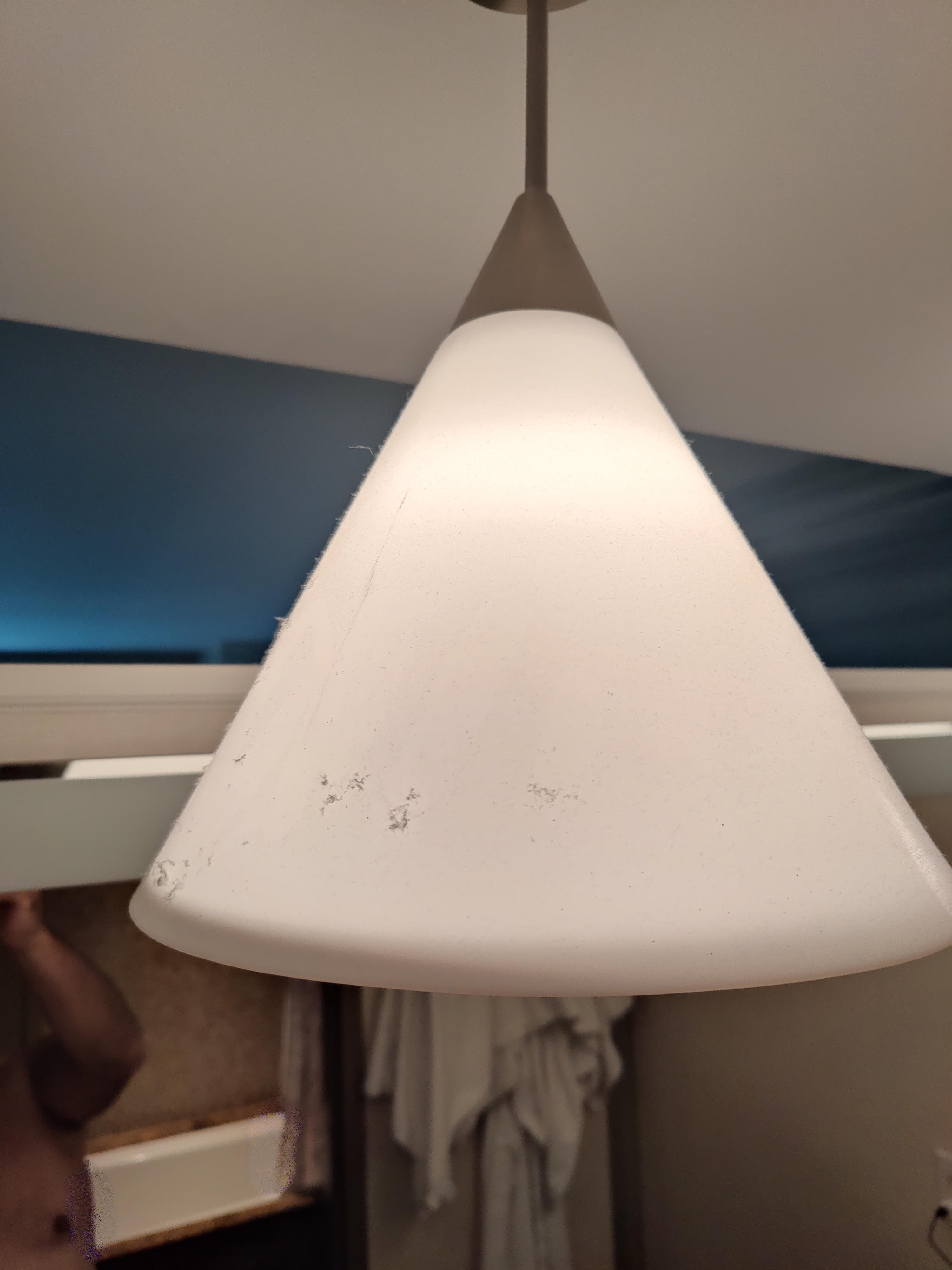 Dusty lamp