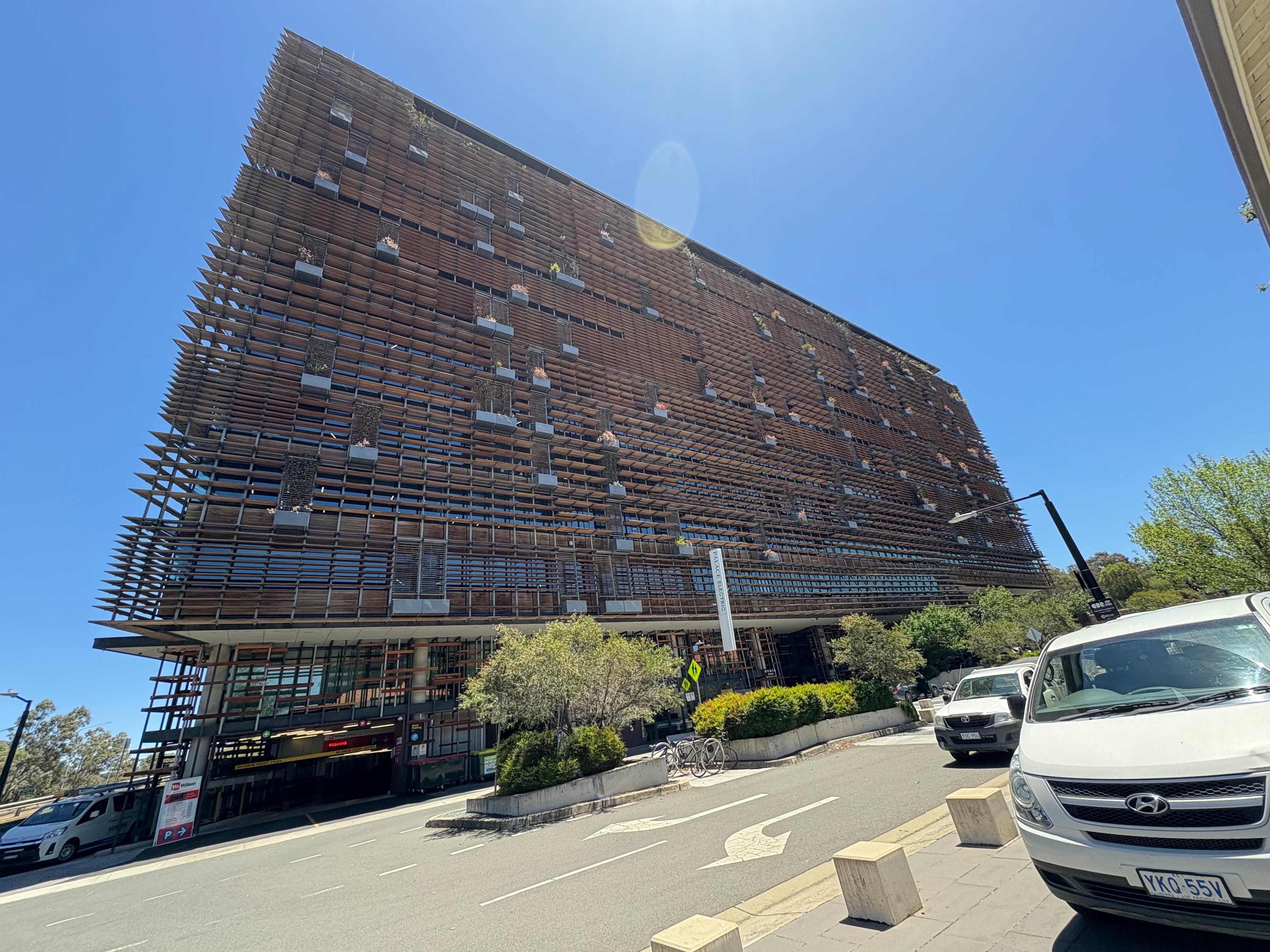 Nishi building including Palace Electric Cinema.