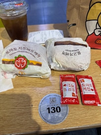 En hurtig tur på stationen og spise