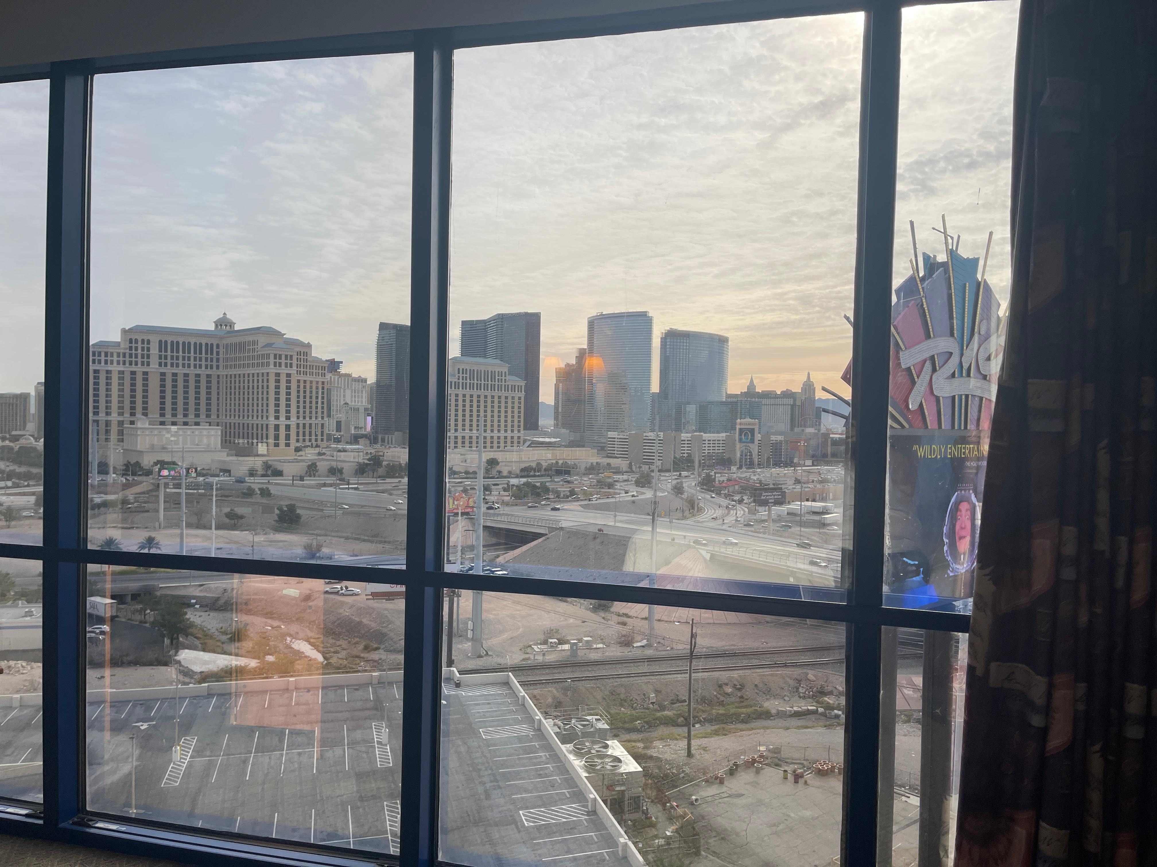 12th floor strip view - king suite