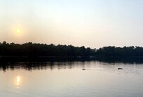 Placid Lake sunset.