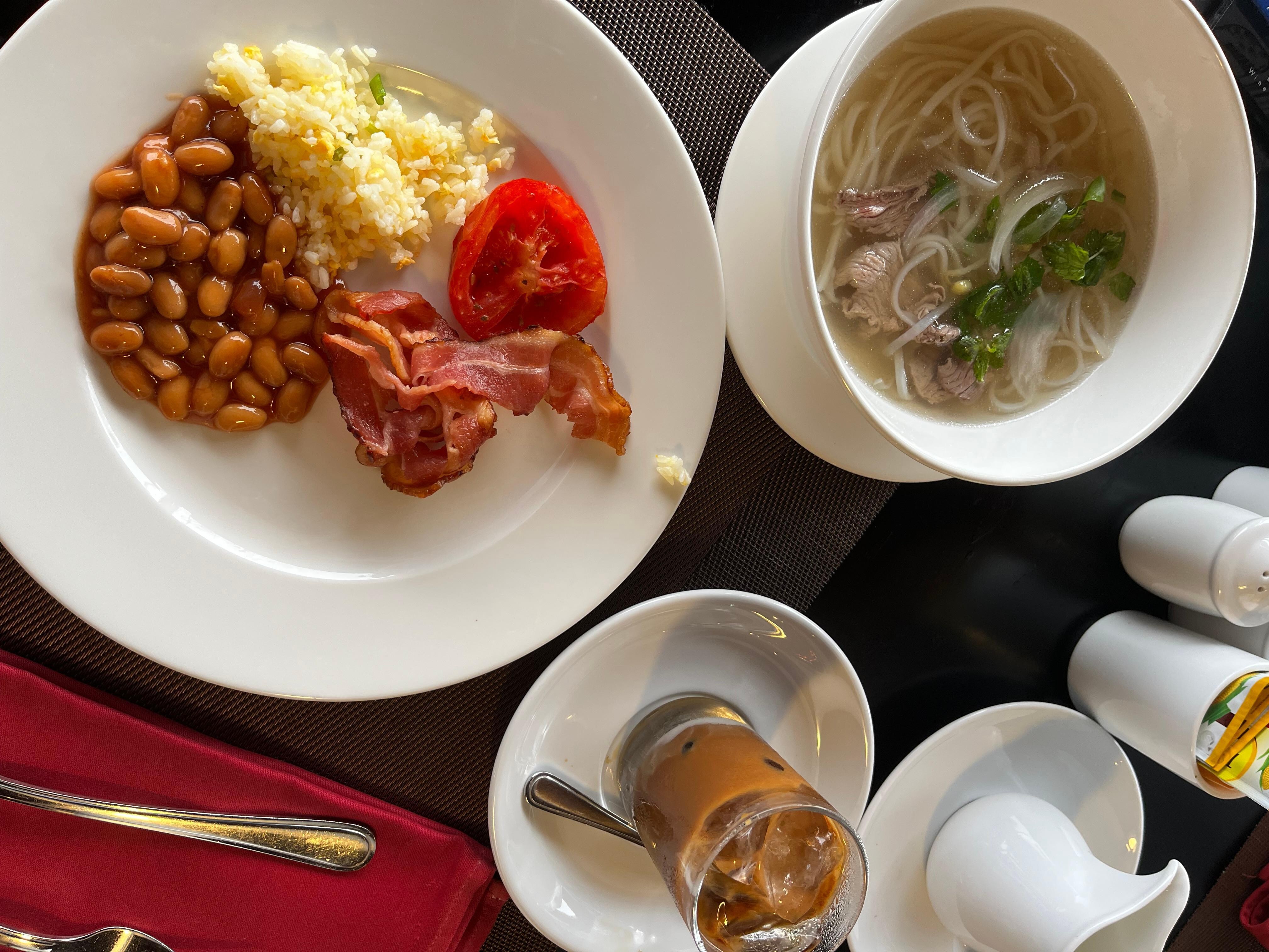 Resort breakfast